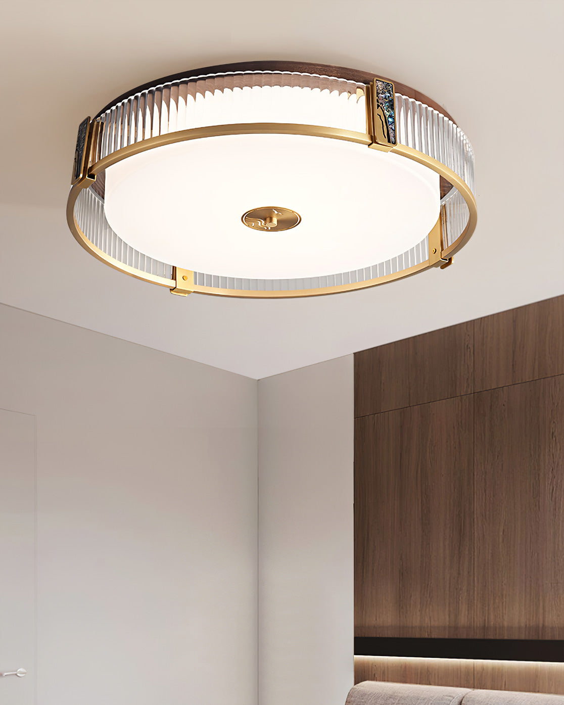 Vellaro Arden Ceiling Lamp With Soft Diffused Ambient Glow