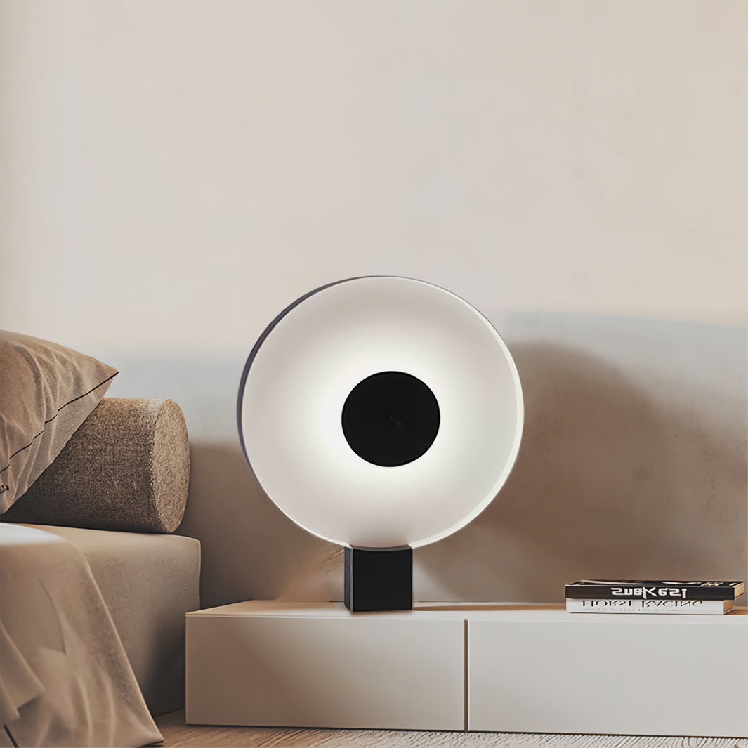 LumaCove | Metal and Acrylic Table Lamp For Living Rooms