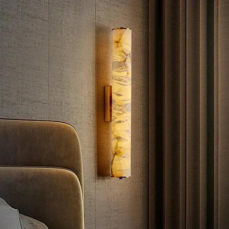 Marbelle Marble Minimalist Ambient Lamp For Bedroom