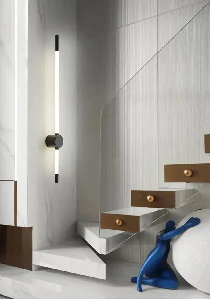 Lunora | Vertical LED Wall Lamp for Modern Interiors