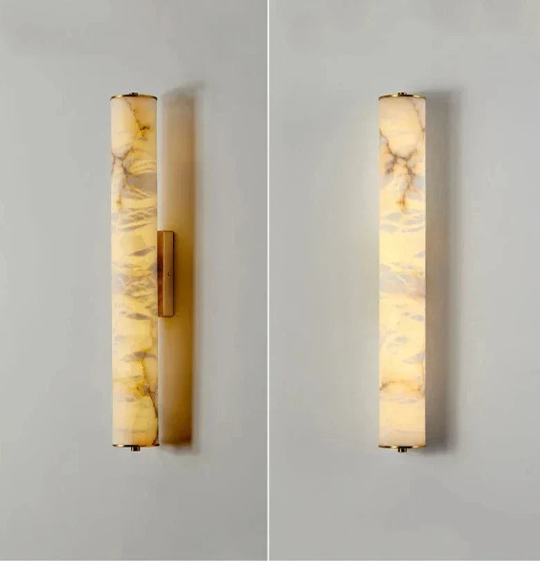 Marbelle Marble Minimalist Ambient Lamp For Bedroom