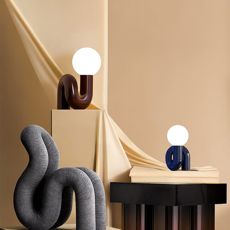 LumaJoy | Colorful Accent Table Lamp For Vibrant Interiors