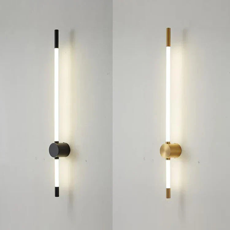 Lunora | Vertical LED Wall Lamp for Modern Interiors
