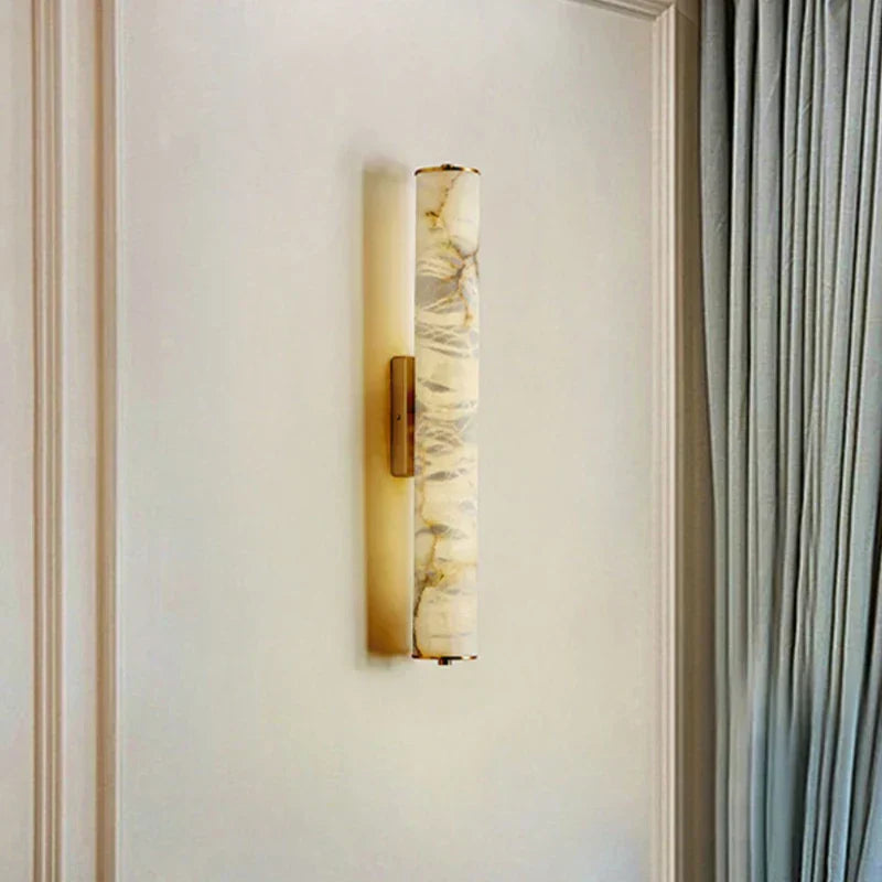Marbelle Marble Minimalist Ambient Lamp For Bedroom