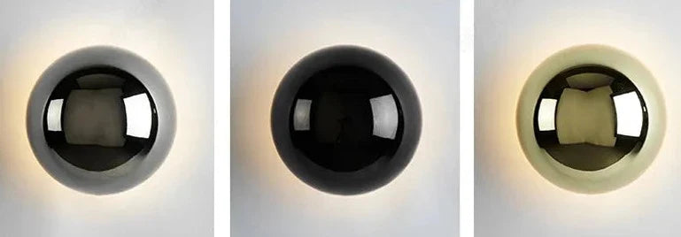 Nodra Nordic Wall Lamp in Aluminium and Acrylic for Bedroom