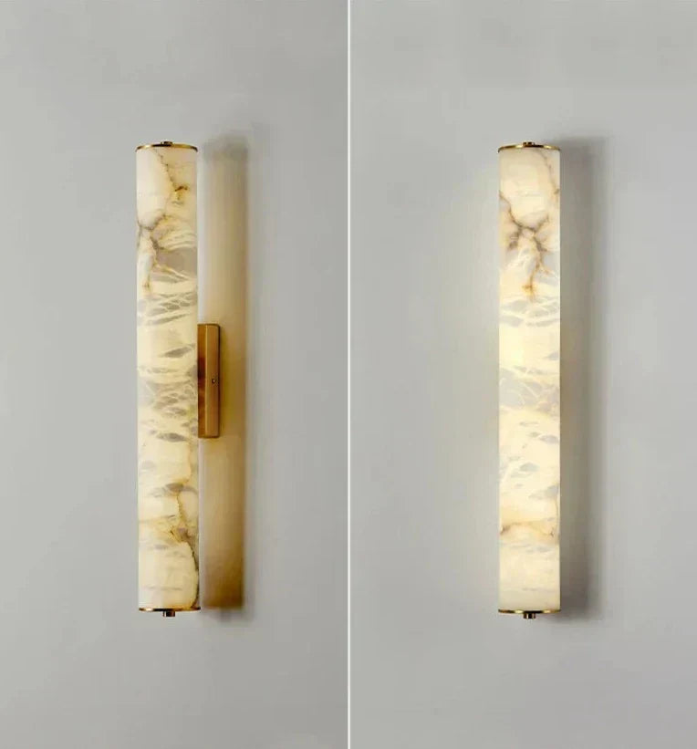 Marbelle Marble Minimalist Ambient Lamp For Bedroom