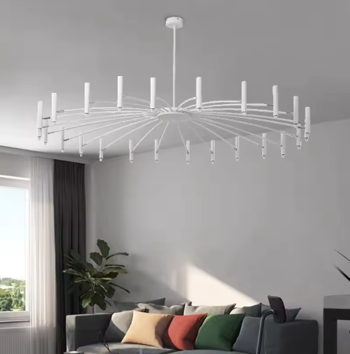 VernoGlow | Elegant Mid-Century Modern LED Chandelier