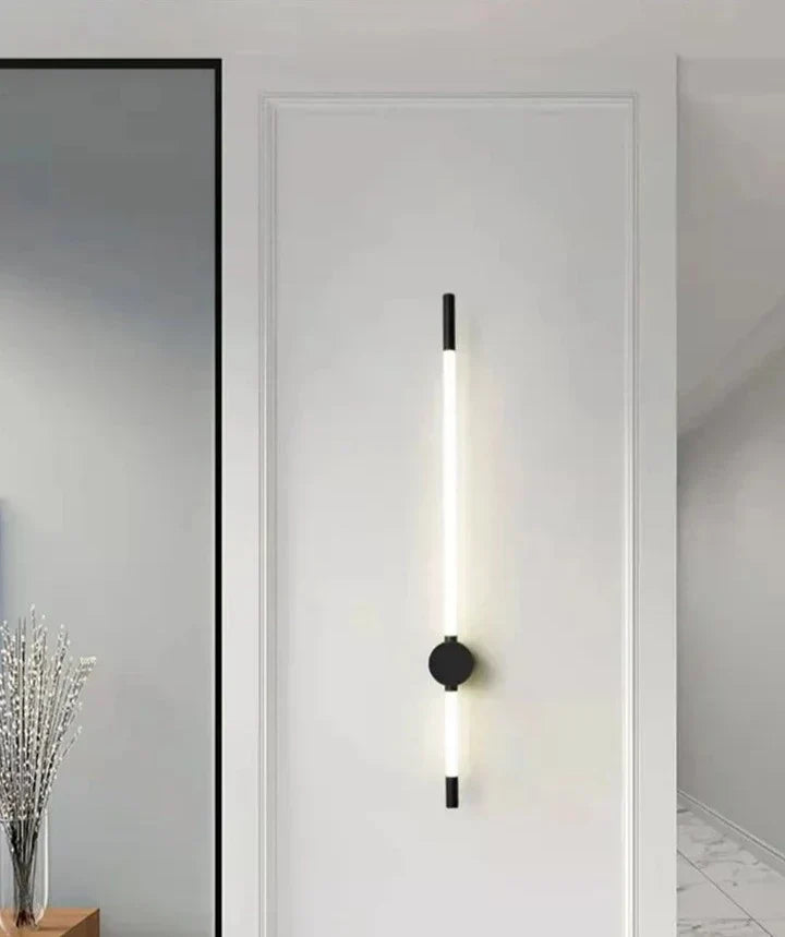 Lunora | Vertical LED Wall Lamp for Modern Interiors