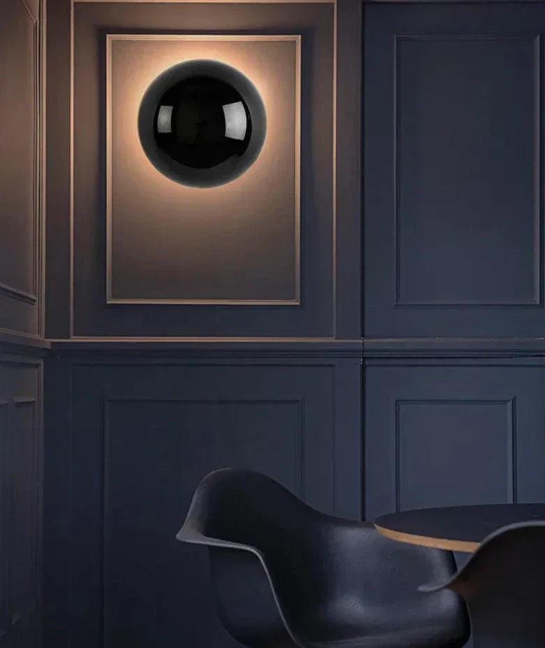Nodra Nordic Wall Lamp in Aluminium and Acrylic for Bedroom