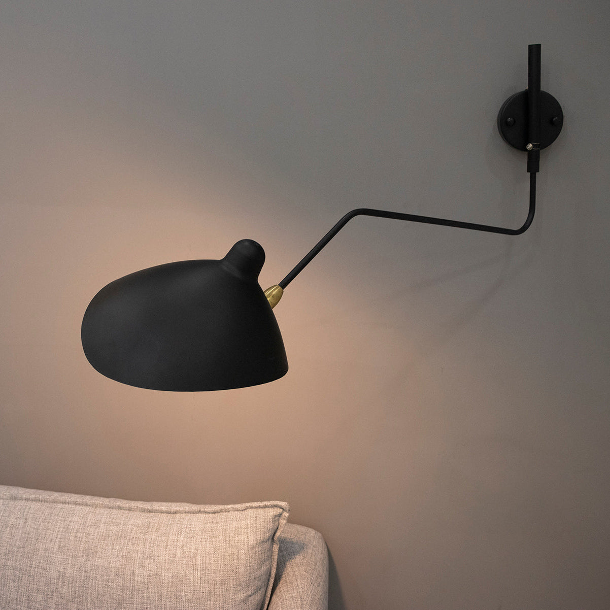 LumenaLuxe Dual-Arm Wall Lamp For Flexible Lighting