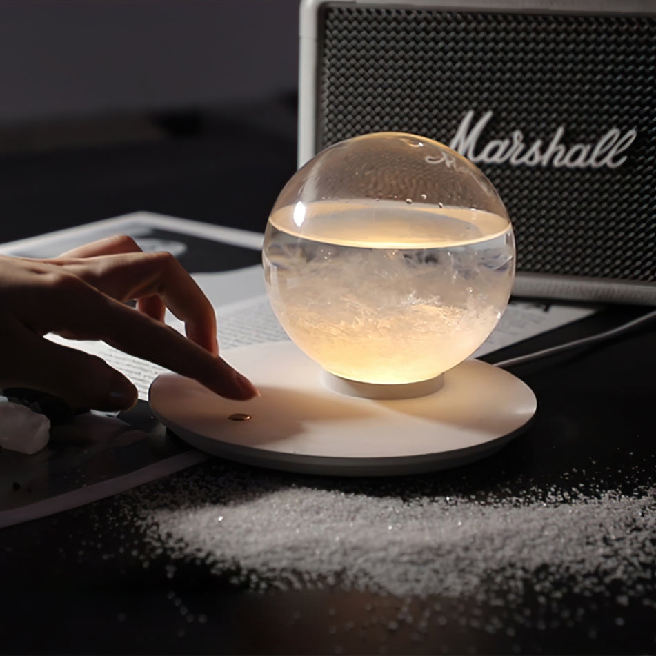 AuroraLux Rechargeable Warm Light Table Lamp For Bedroom