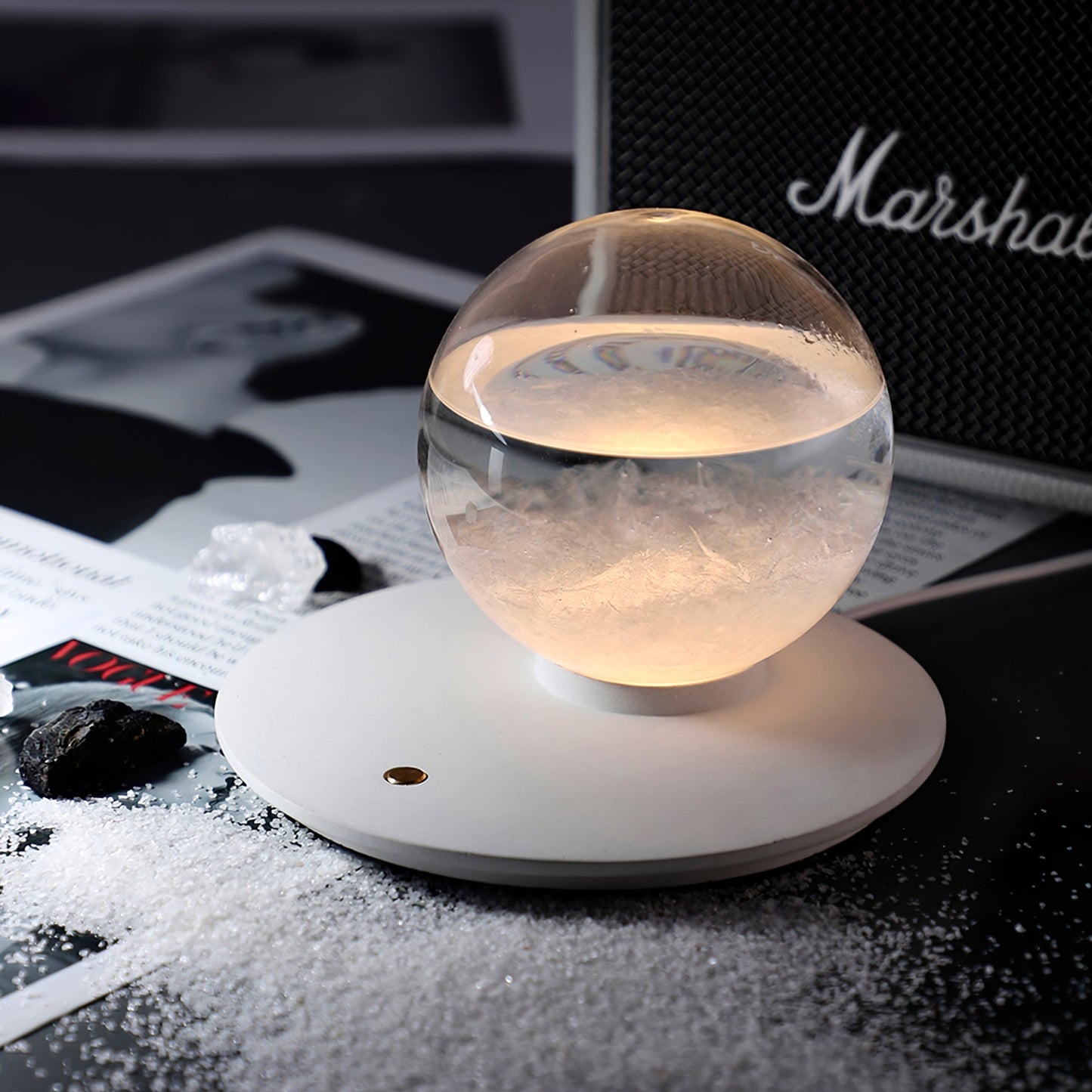 AuroraLux Rechargeable Warm Light Table Lamp For Bedroom
