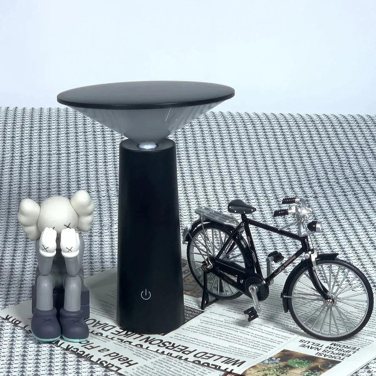 LumaGlow Elegant Cordless Mood Lamp With Remote Control