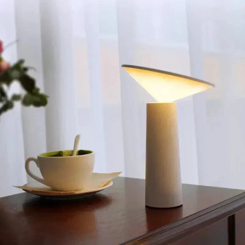 LumaGlow Elegant Cordless Mood Lamp With Remote Control