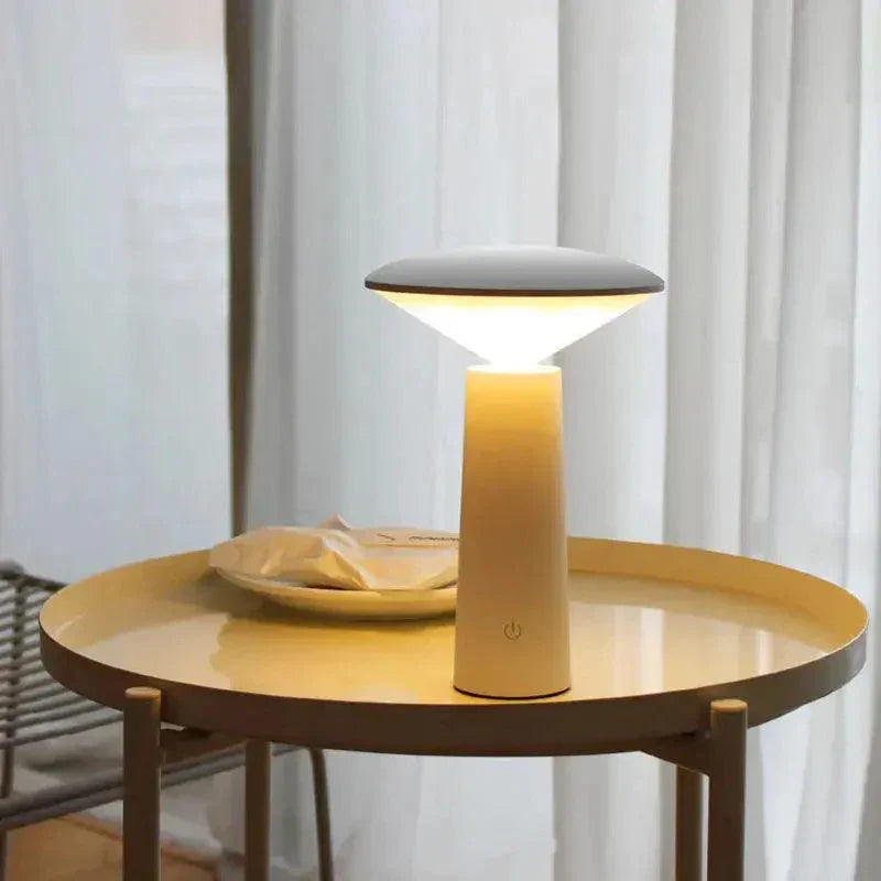 LumaGlow Elegant Cordless Mood Lamp With Remote Control
