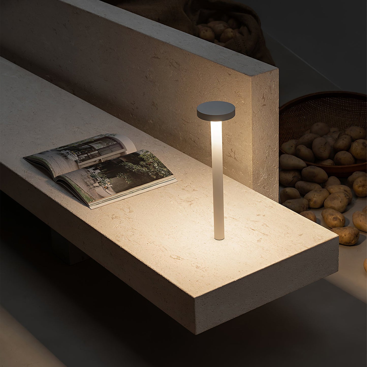 Aurix Portable Dimmable LED Table Lamp With Magnetic Base