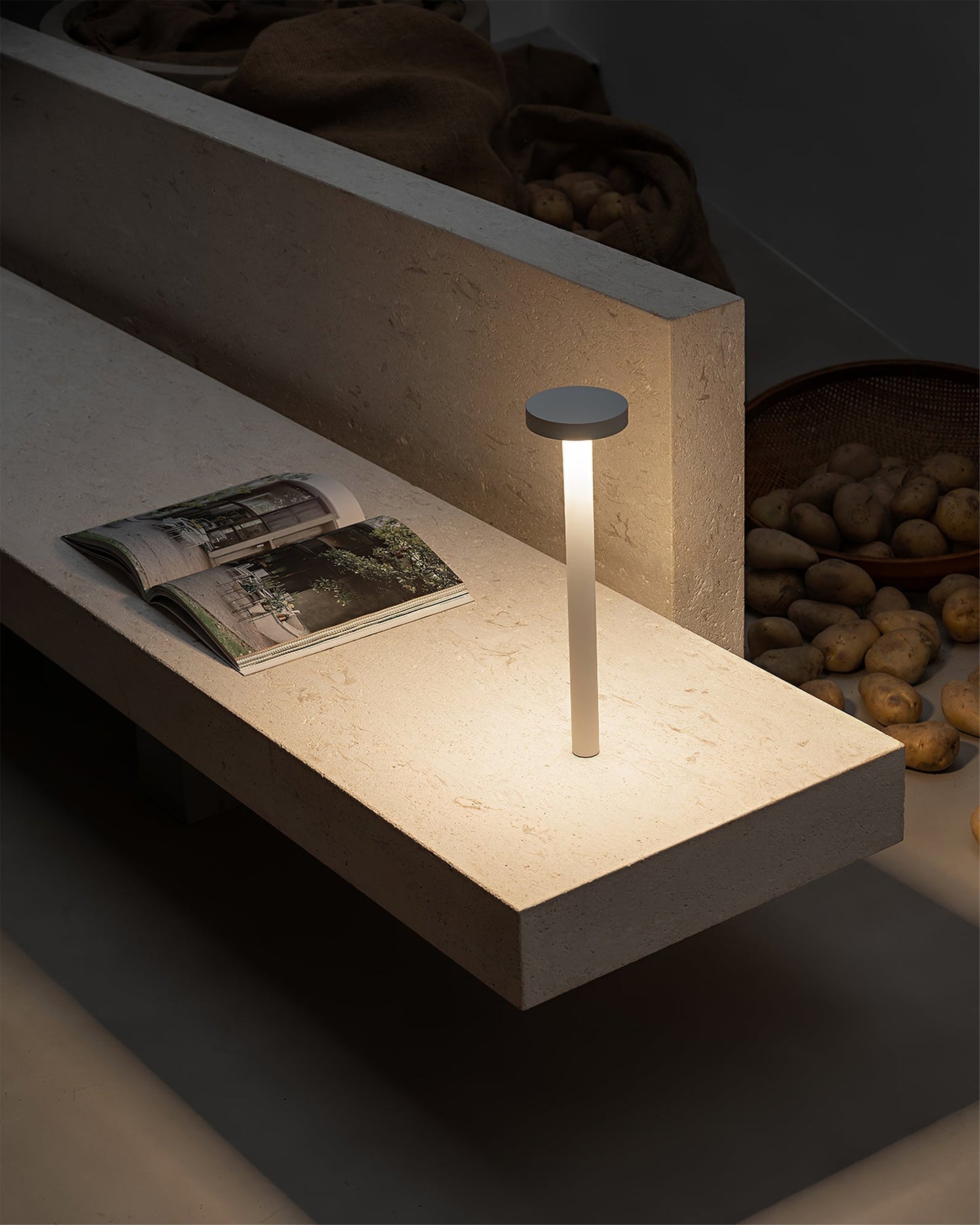 Aurix Portable Dimmable LED Table Lamp With Magnetic Base