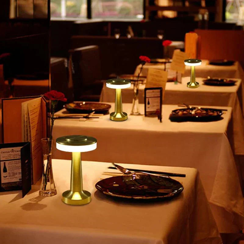 NordicGlow | Portable LED Table Lamp With Touch Dimmer