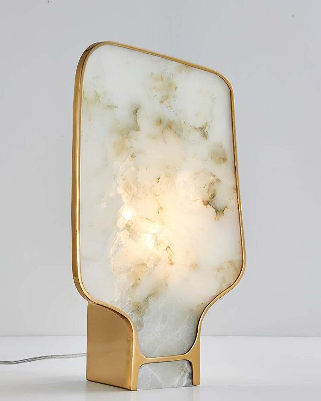 Marisol Alabaster Table Lamp Decorative Warm Ambient Glow