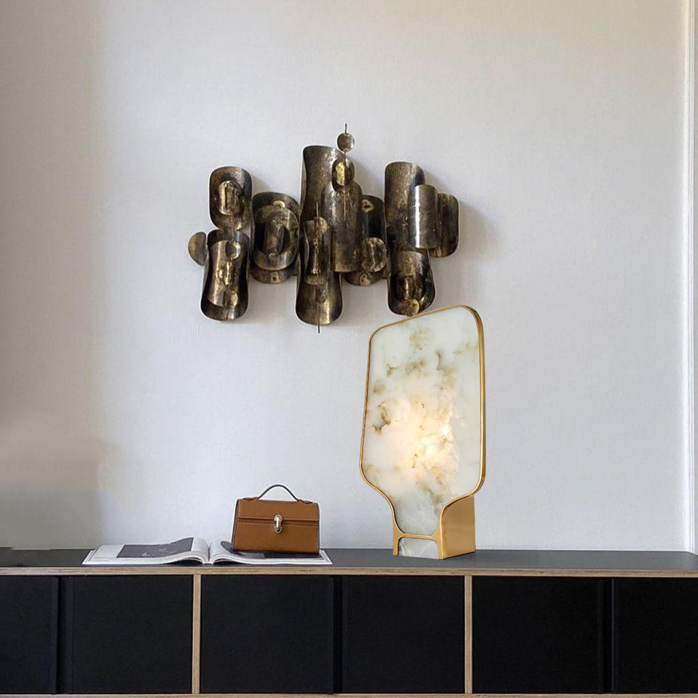 Marisol Alabaster Table Lamp Decorative Warm Ambient Glow