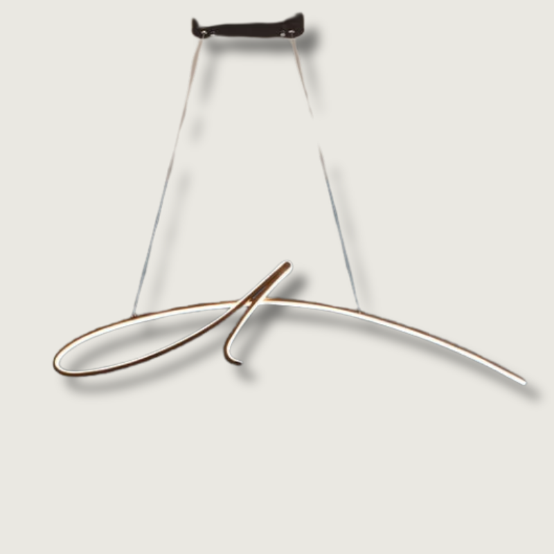 Solara | Elegant Modern LED Chandelier with Tone Options