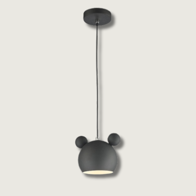 WhimsyGlow LED Mouse Ceiling Pendant Light For Kids