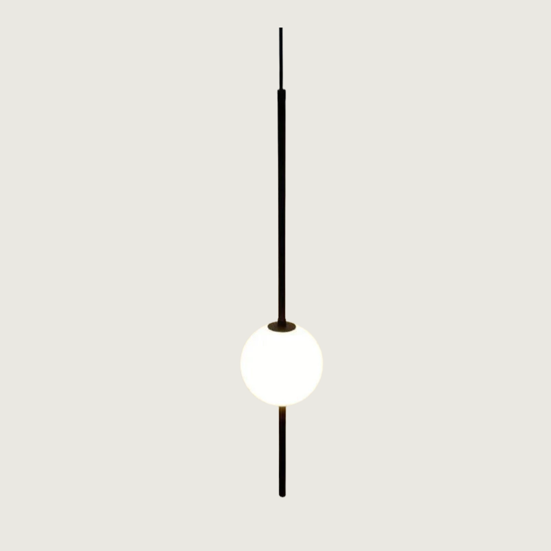 Aurelin | Modern LED Pendant Lamp in Wood Finish for Dining