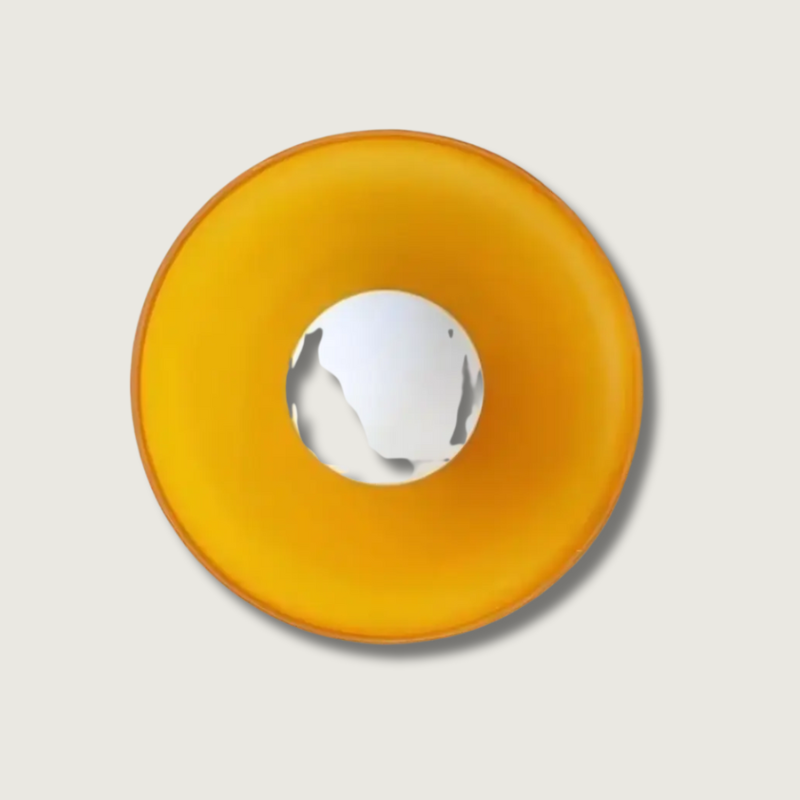 Elara Modern Disc Wall Lamp With Bold Color Accents