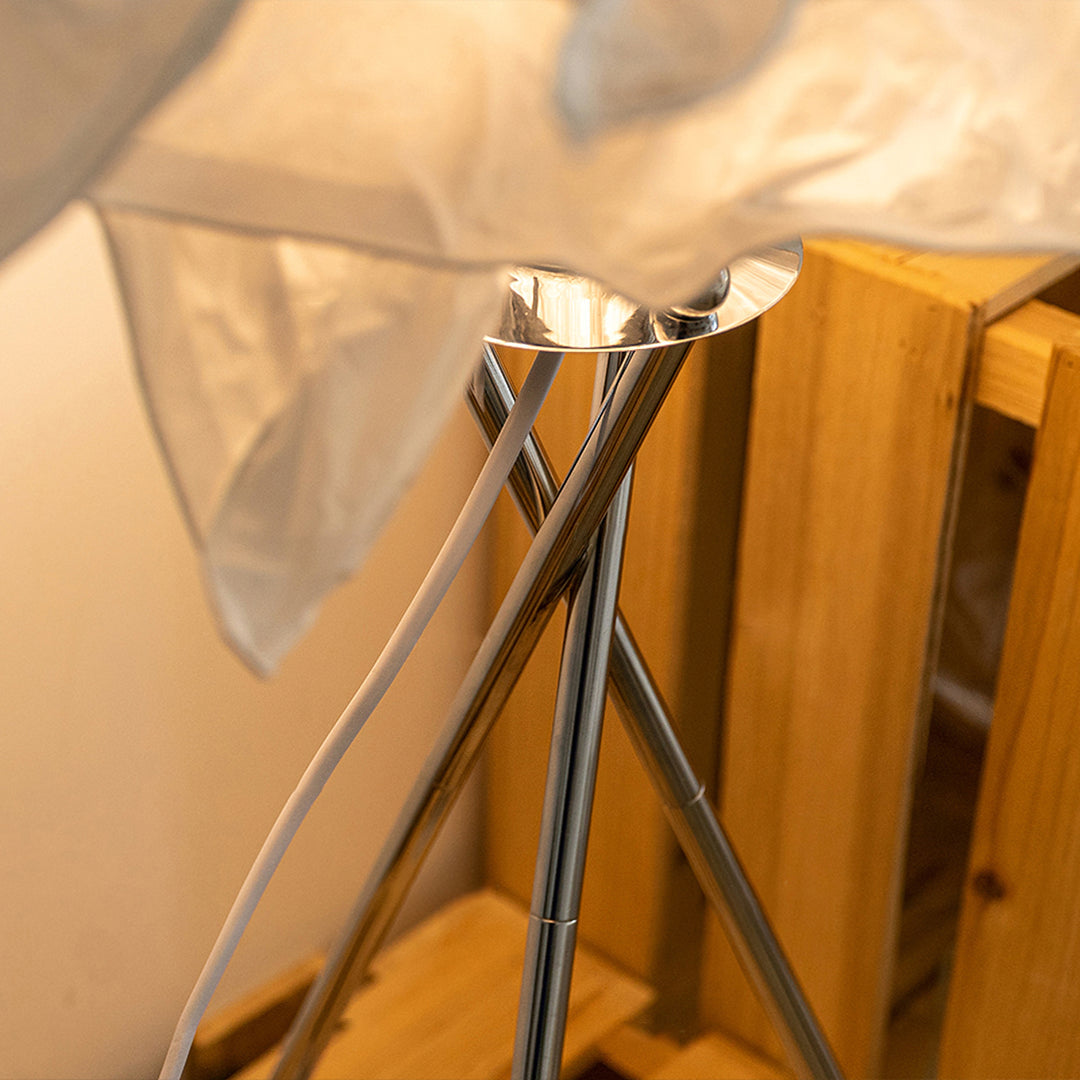 AeriaGlow | Cloud-Inspired Paper Art Table Lamp Soft Glow