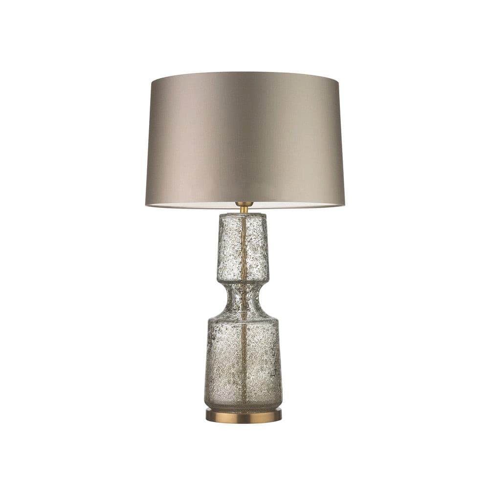 Aurelin Elegant Metal And Glass Table Lamp For Office