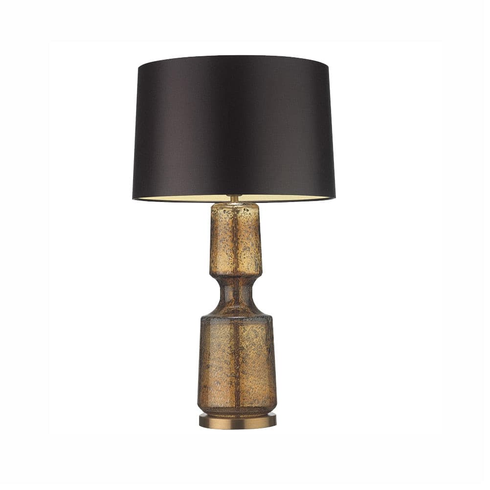 Aurelin Elegant Metal And Glass Table Lamp For Office