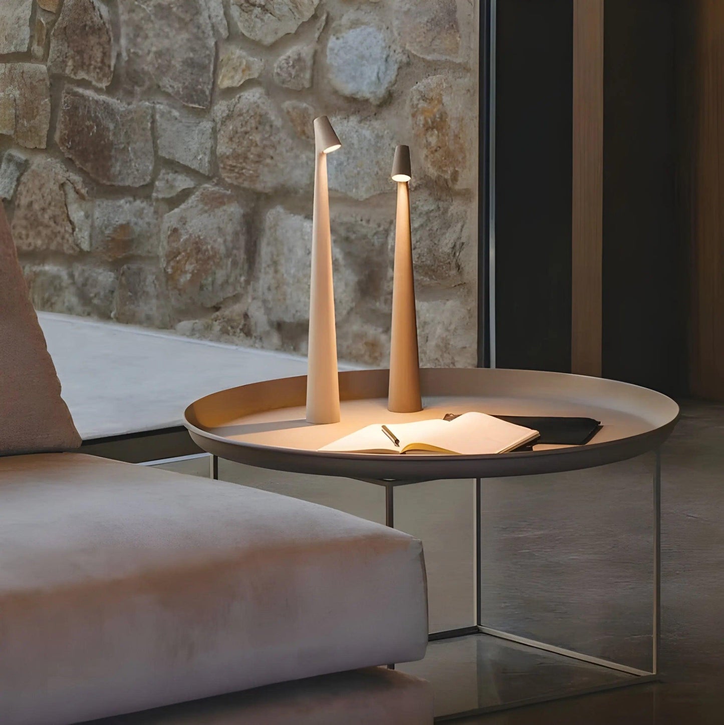 Vellori Dorsa Elegant Warm Italian Ambient Table Lamp