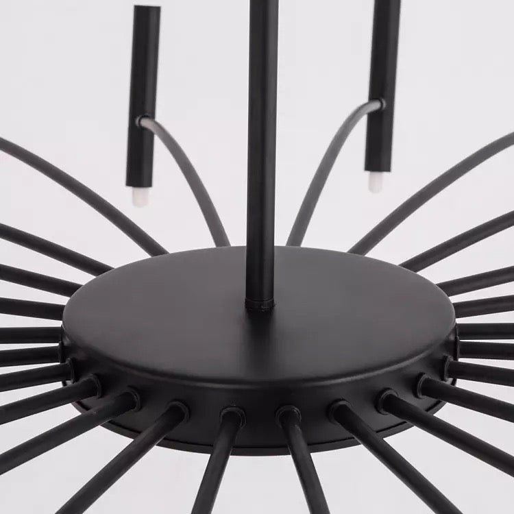 VernoGlow | Elegant Mid-Century Modern LED Chandelier