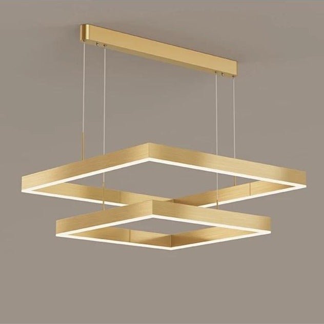 Celestra Sleek LED Dimmable Chandelier For Living Rooms