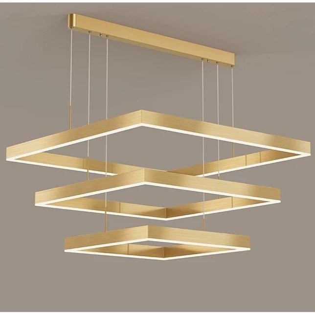 Celestra Sleek LED Dimmable Chandelier For Living Rooms