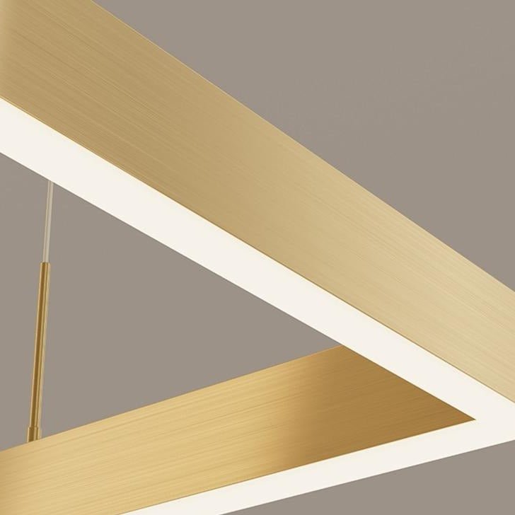 Celestra Sleek LED Dimmable Chandelier For Living Rooms
