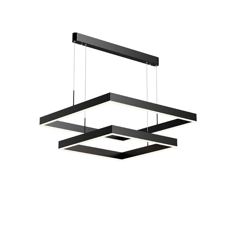 Celestra Sleek LED Dimmable Chandelier For Living Rooms