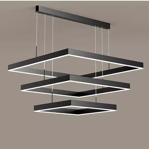 Celestra Sleek LED Dimmable Chandelier For Living Rooms