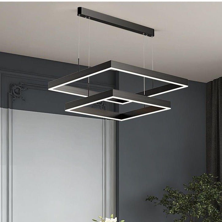Celestra Sleek LED Dimmable Chandelier For Living Rooms