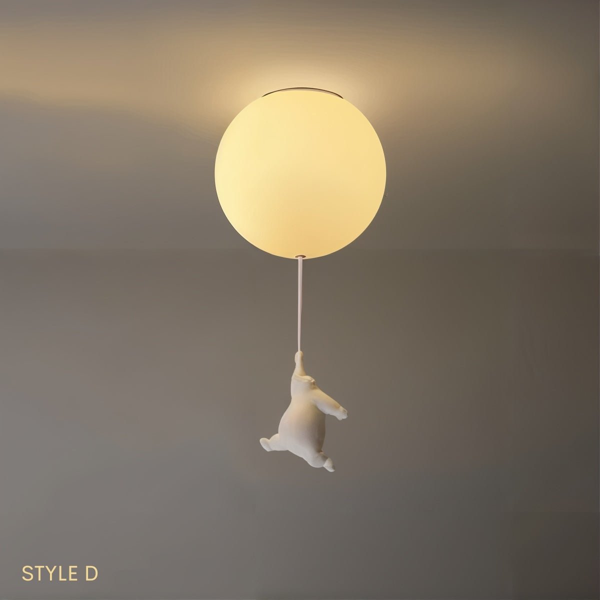 LumaBear | Cozy Bear Ceiling Light for Children's Room