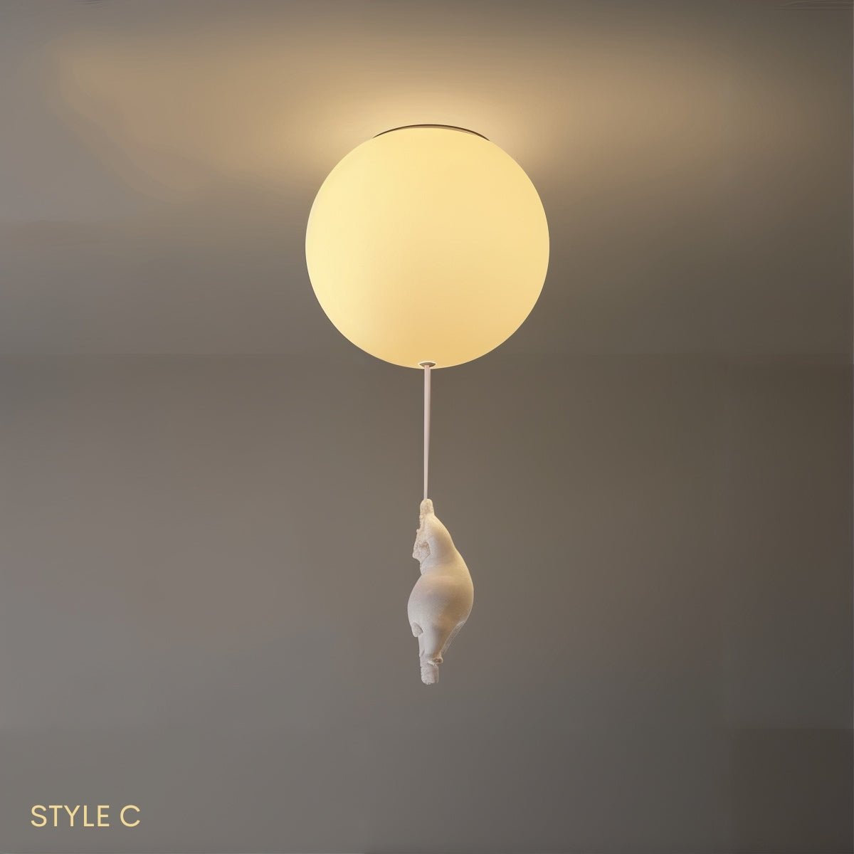 LumaBear | Cozy Bear Ceiling Light for Children's Room
