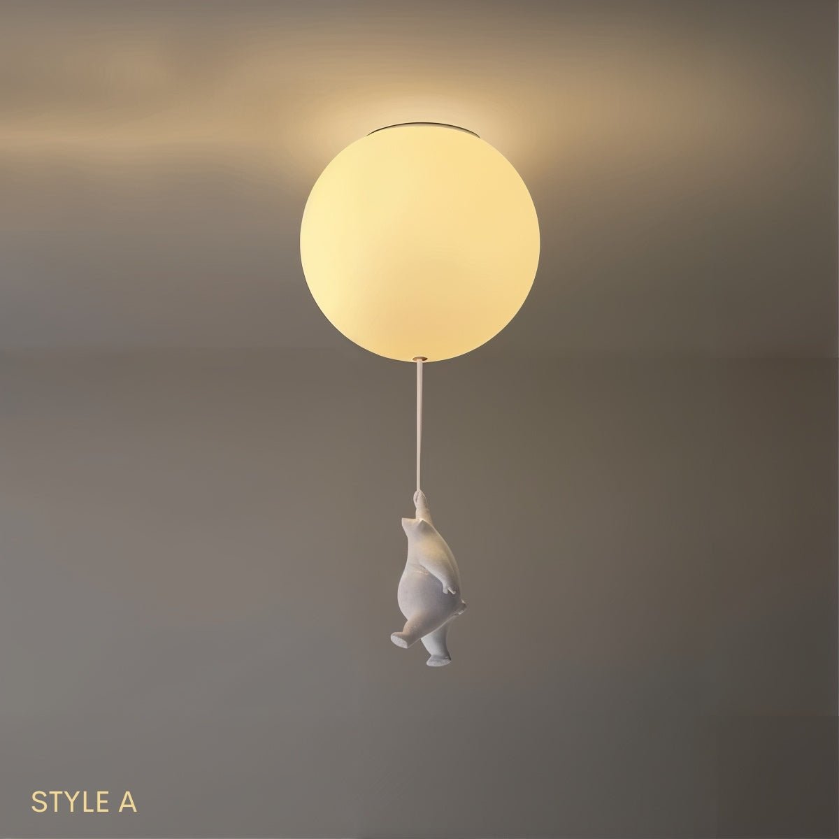 LumaBear | Cozy Bear Ceiling Light for Children's Room