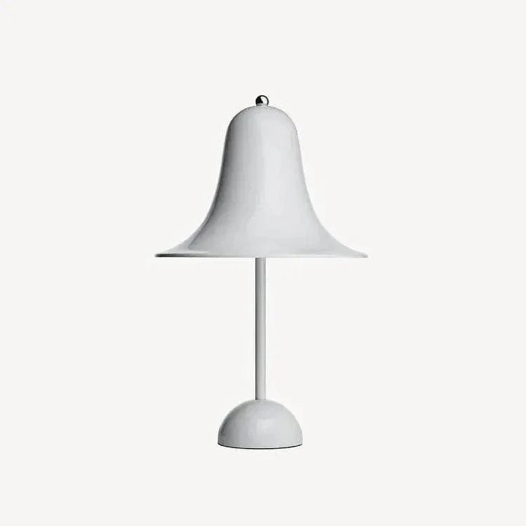 LumaCove | Rechargeable Touch Table Lamp, Brushed Metal