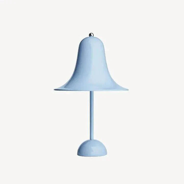 LumaCove | Rechargeable Touch Table Lamp, Brushed Metal
