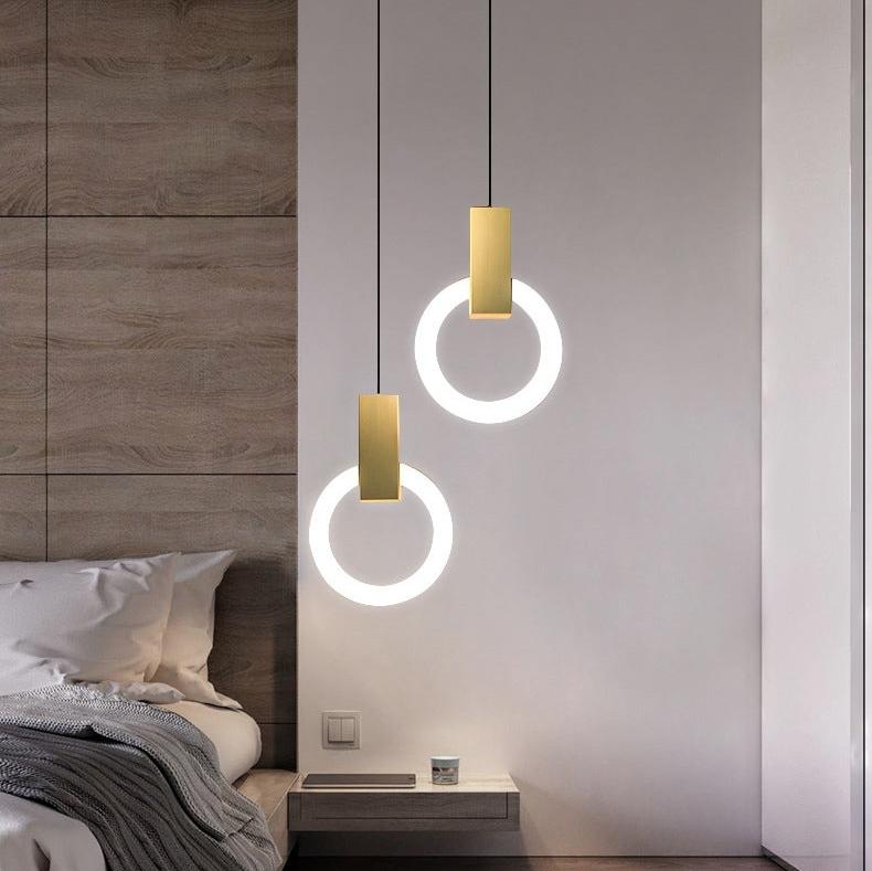 Liora Nordic LED Ring Pendant Light For Dining Room