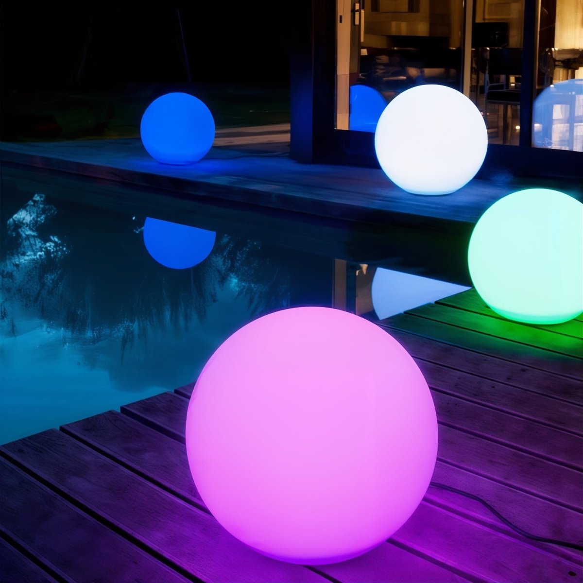 SylvGlow | Portable Rechargeable Color-Changing Garden Lamp