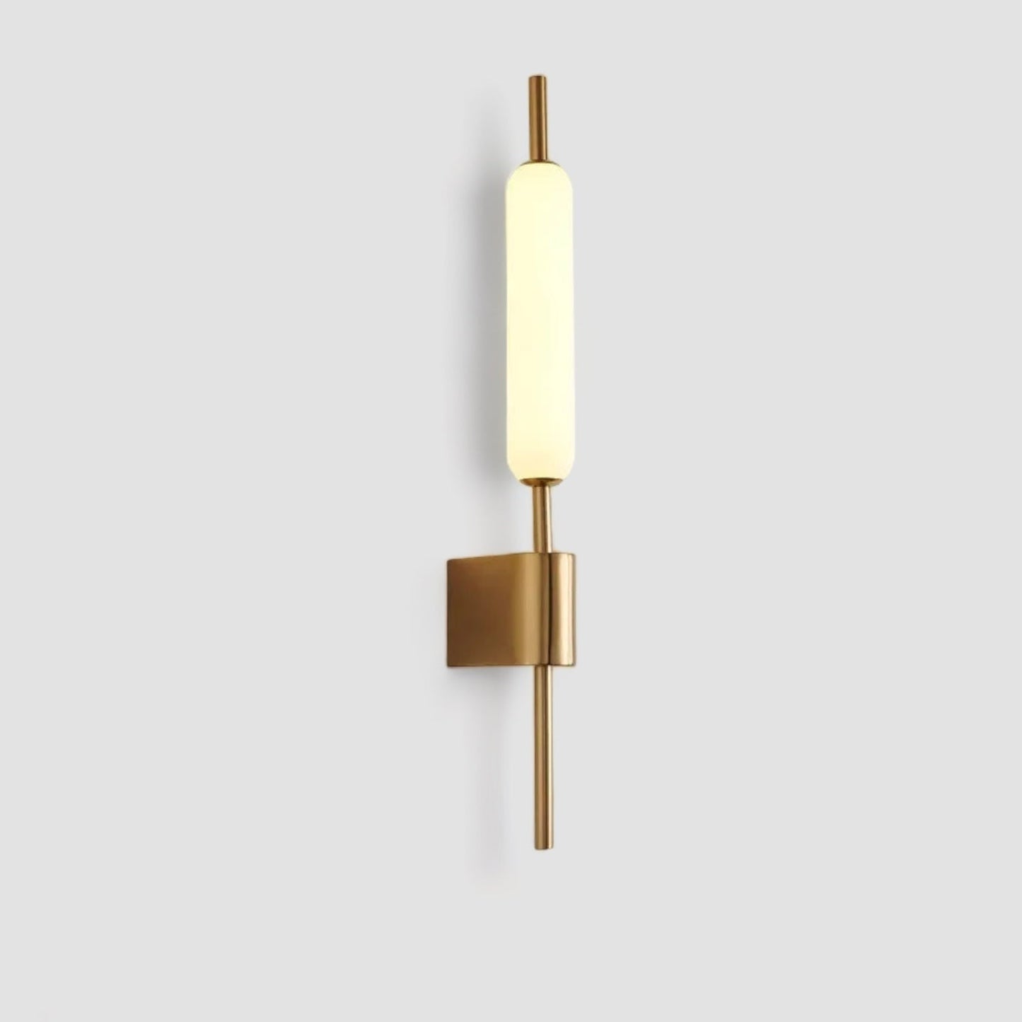 LumaVell Elegant Gold LED Wall Sconce for Living Room