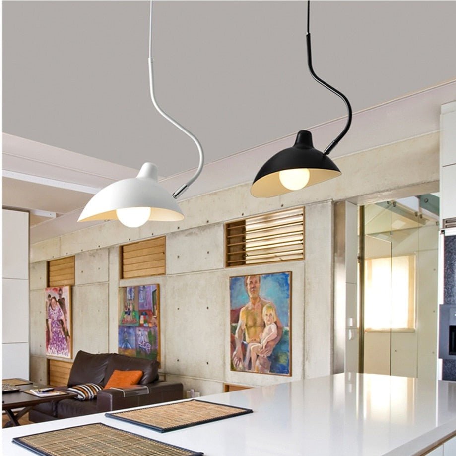 Aureon Contemporary Metal Pendant Light For Dining Rooms