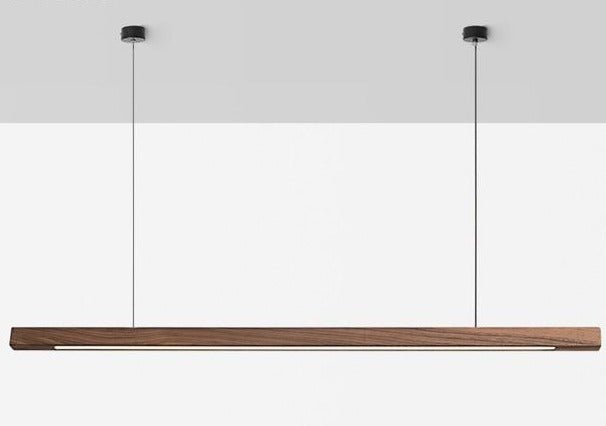 Sylvane | LED Wooden Pendant Light With Adjustable Height