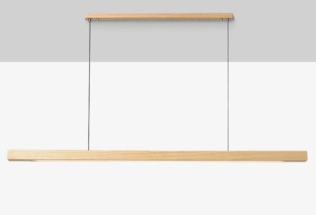 Sylvane | LED Wooden Pendant Light With Adjustable Height